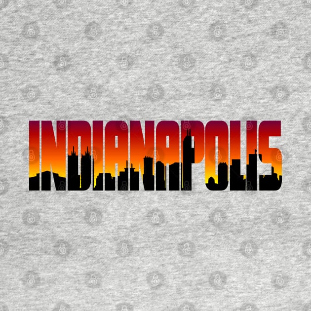 Indianapolis Skyline by MadmanDesigns